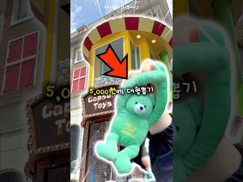 ☁️사람보다 5배 큰 초대형 인형뽑기?! 한다vs돈아깝